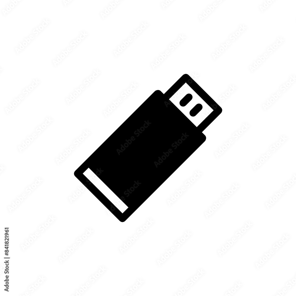 USB flashdisk icon with simple and modern design USB flashdisk icon with simple and modern design