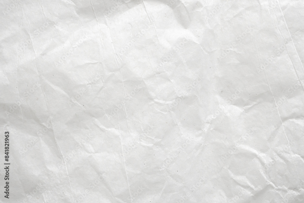 Abstract white crumpled and creased recycle paper texture background Abstract white crumpled and creased recycle paper texture background