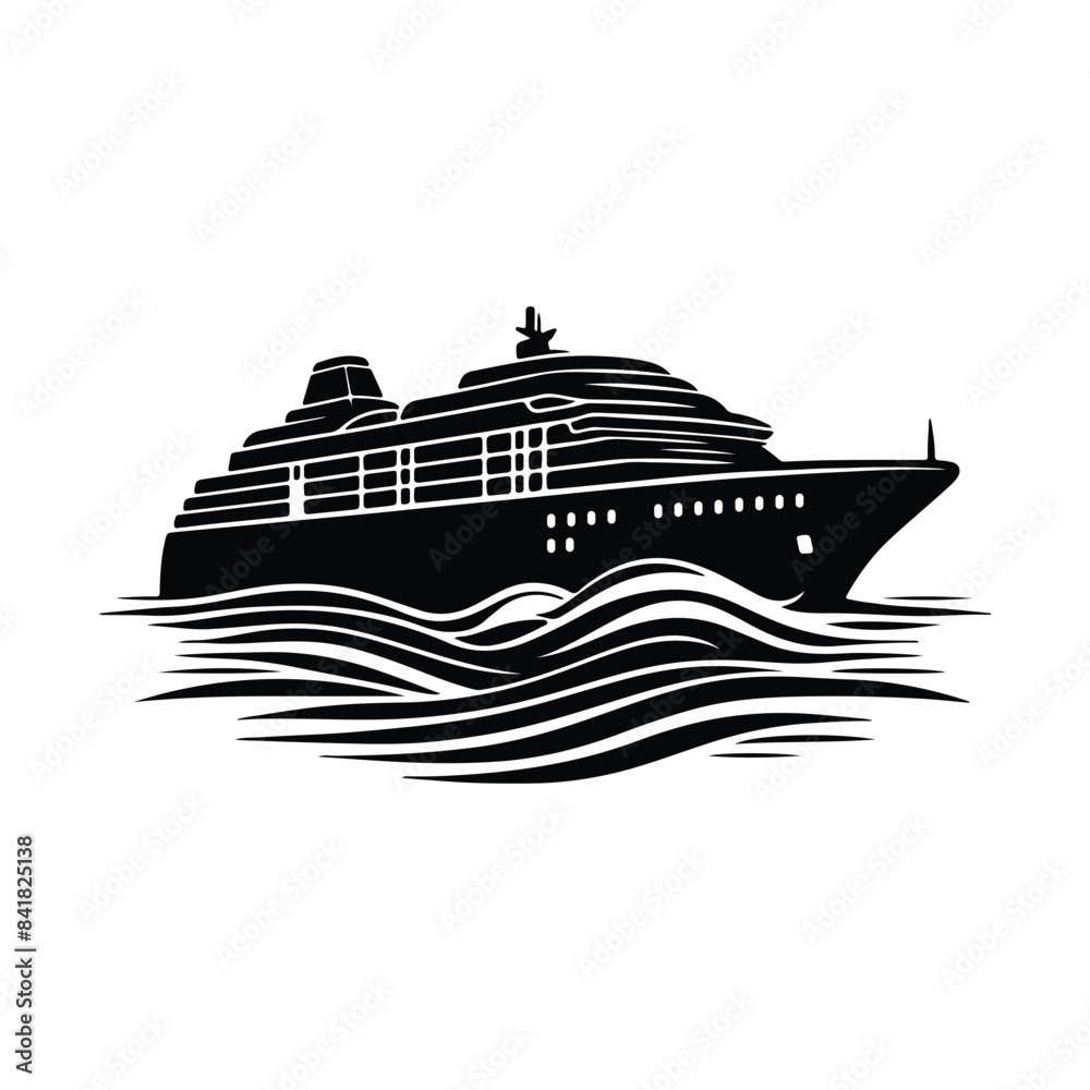 illustration of a yacht illustration of a yacht