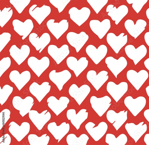 Abstract graphical seamless pattern. vector illustration
