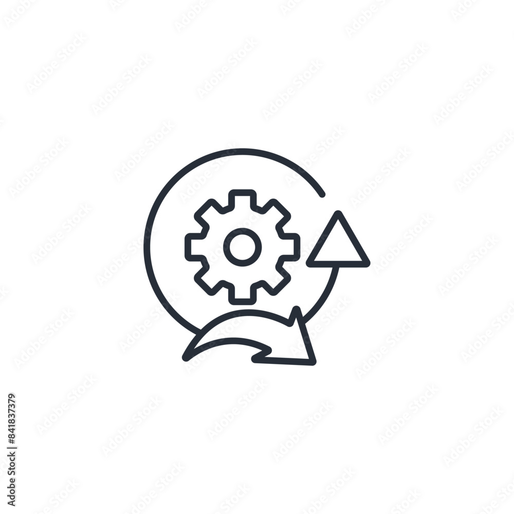 Agile icon. vector.Editable stroke.linear style sign for use web design,logo.Symbol illustration. Agile icon. vector.Editable stroke.linear style sign for use web design,logo.Symbol illustration.