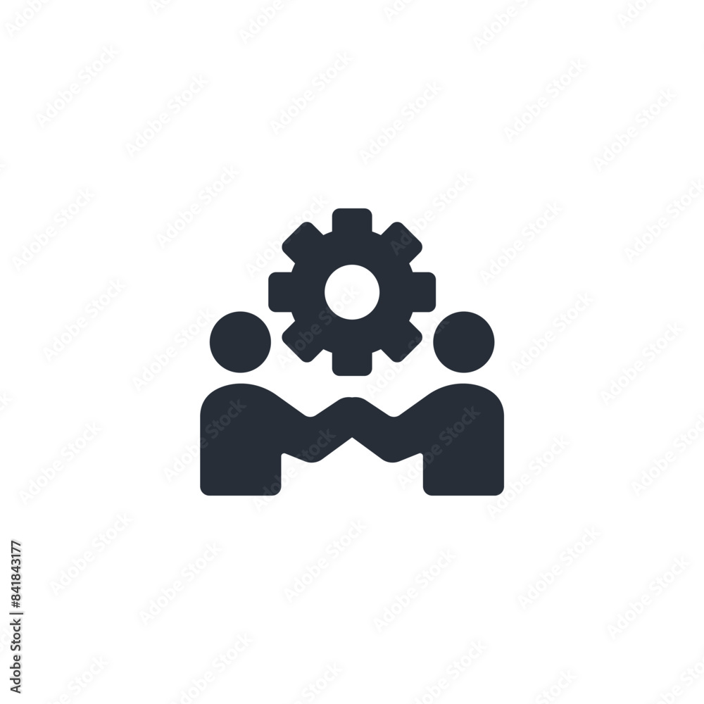 teamwork icon. vector.Editable stroke.linear style sign for use web design,logo.Symbol illustration. teamwork icon. vector.Editable stroke.linear style sign for use web design,logo.Symbol illustration.