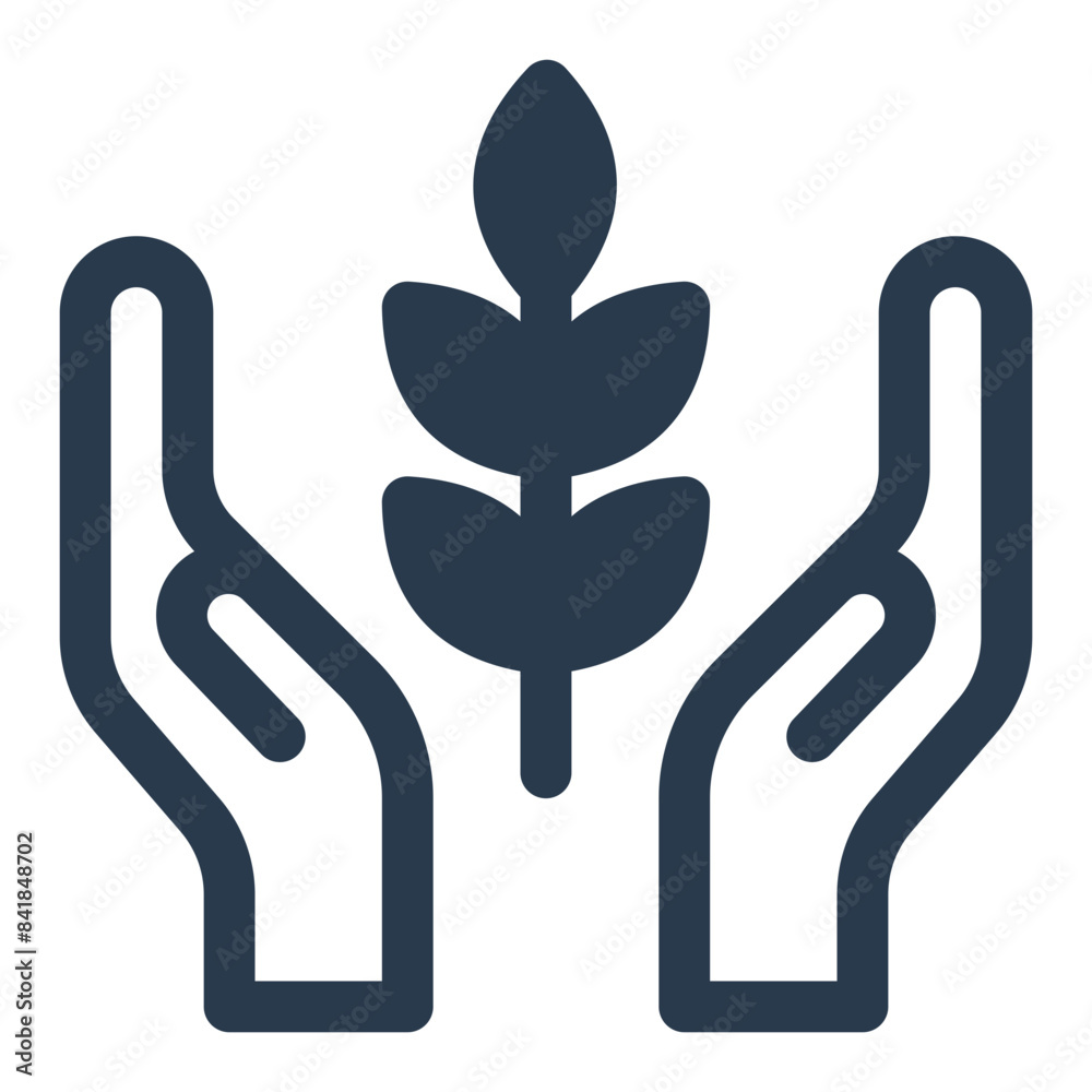 Organic Farming Practices Implementation Vector Icon Illustration Organic Farming Practices Implementation Vector Icon Illustration