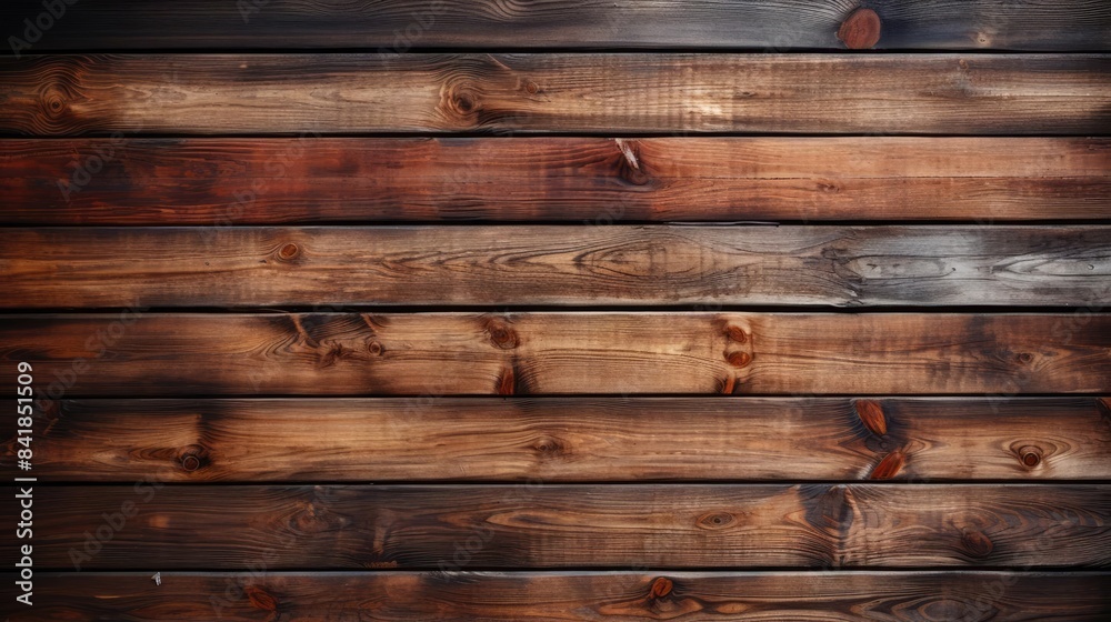Obraz premium Dark Wooden Planks Create Rustic and Textured Abstract Background