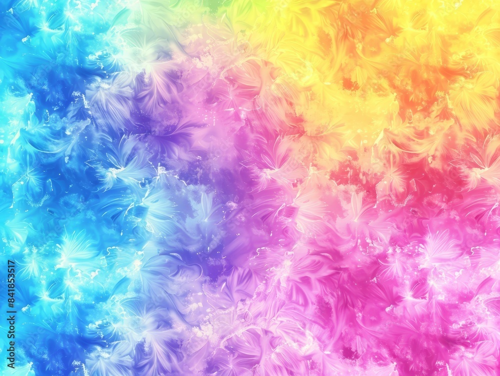 Rainbow tie dye pattern background Rainbow tie dye pattern background