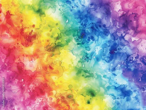 Wallpaper Mural Rainbow tie dye pattern background  Torontodigital.ca