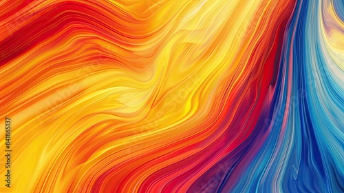 Wallpaper Mural Abstract vibrant gradient colors with smooth flowing textures, blending warm and cool hues creating an artistic and dynamic visual. Torontodigital.ca