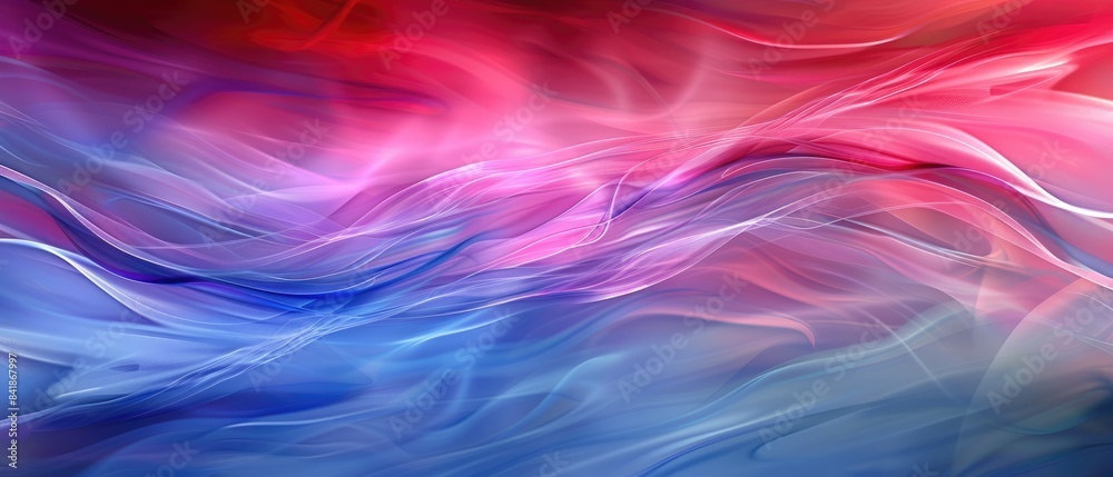 Abstract colorful background with flowing pink, blue, and purple hues, creating a vibrant and dynamic visual with a fluid, wave-like pattern. Abstract colorful background with flowing pink, blue, and purple hues, creating a vibrant and dynamic visual with a fluid, wave-like pattern.