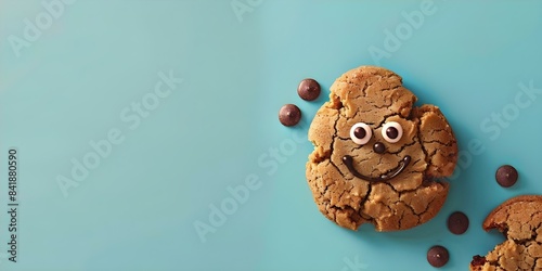 How to Use Mascots to Create Engaging and Compliant Cookie Policies. Concept Mascots, Cookie Policies, User Engagement, Legal Compliance photo