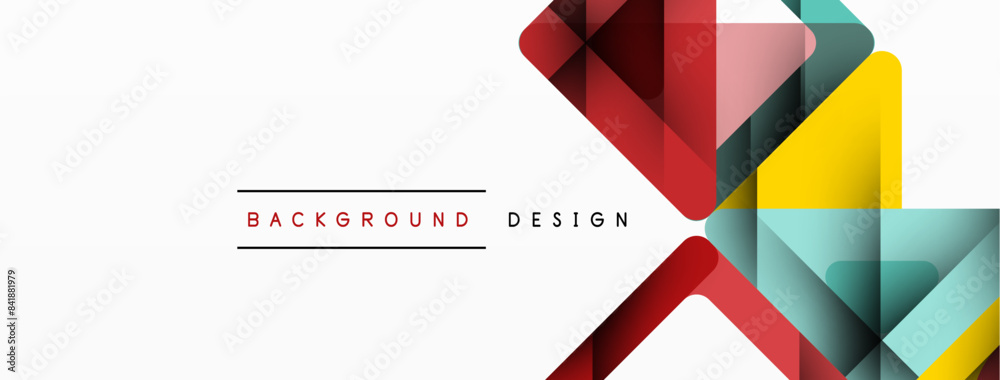 Business triangle and squares vector abstract background. Vector Illustration For Wallpaper, Banner, Background, Card, Book Illustration, landing page Business triangle and squares vector abstract background. Vector Illustration For Wallpaper, Banner, Background, Card, Book Illustration, landing page