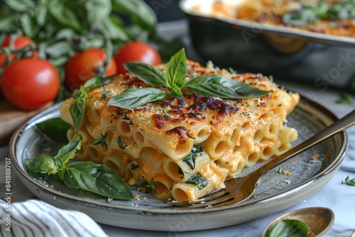 A plate of pasta food professional advertising food photography