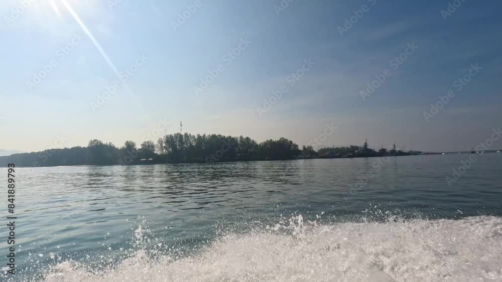 Wave Machine Driving The wave form speed boat machine that used for travelling and ...