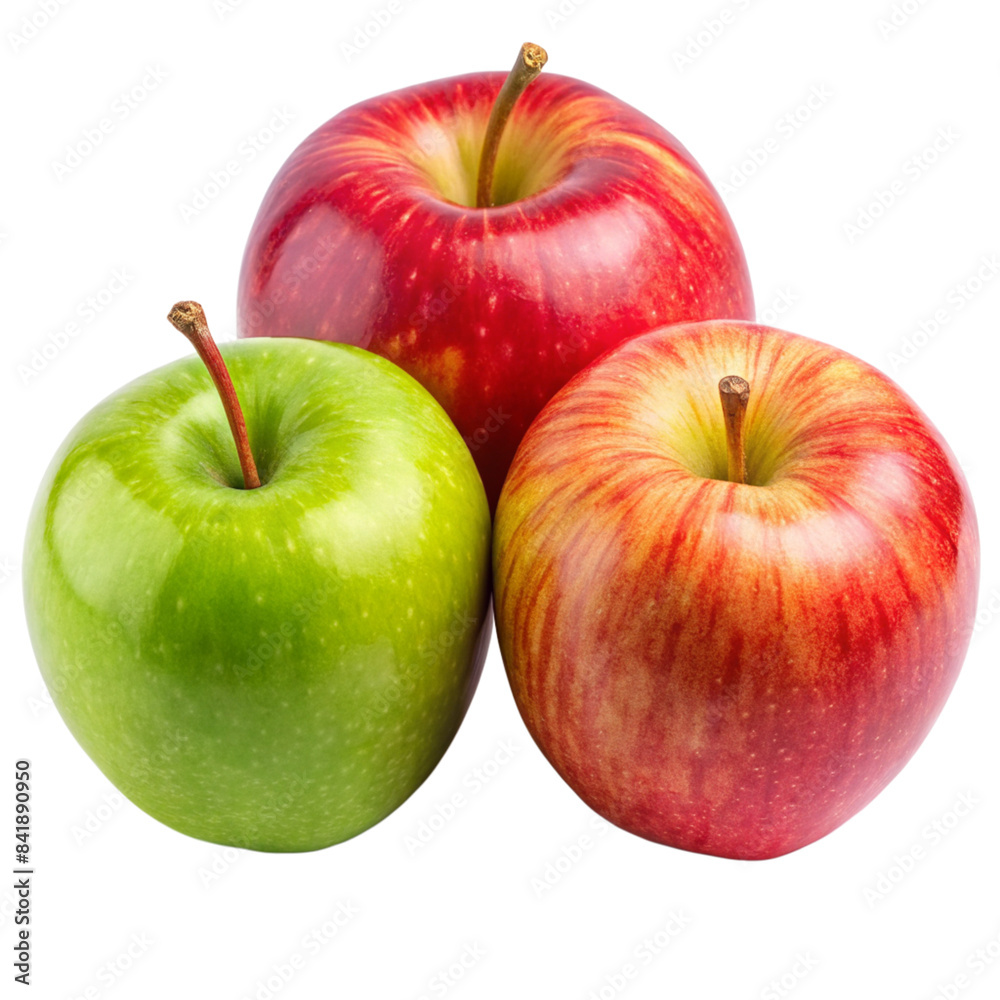 apple isolated on transparent background. apple isolated on transparent background.