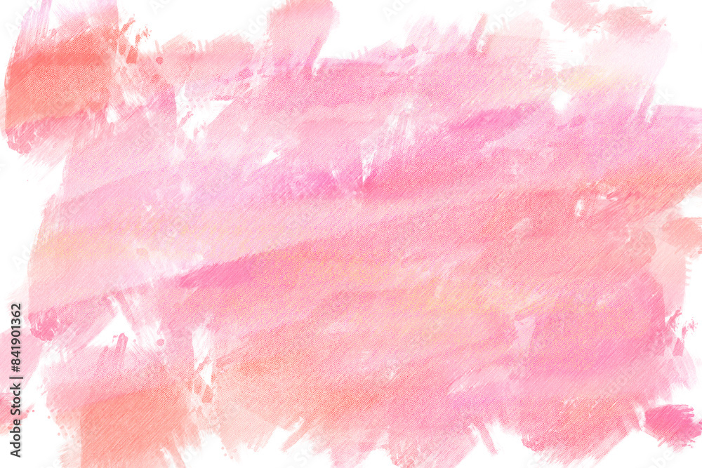 Fototapeta premium Red and yellow watercolor stripes. Meant as background