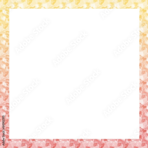 framework for photo or congratulation