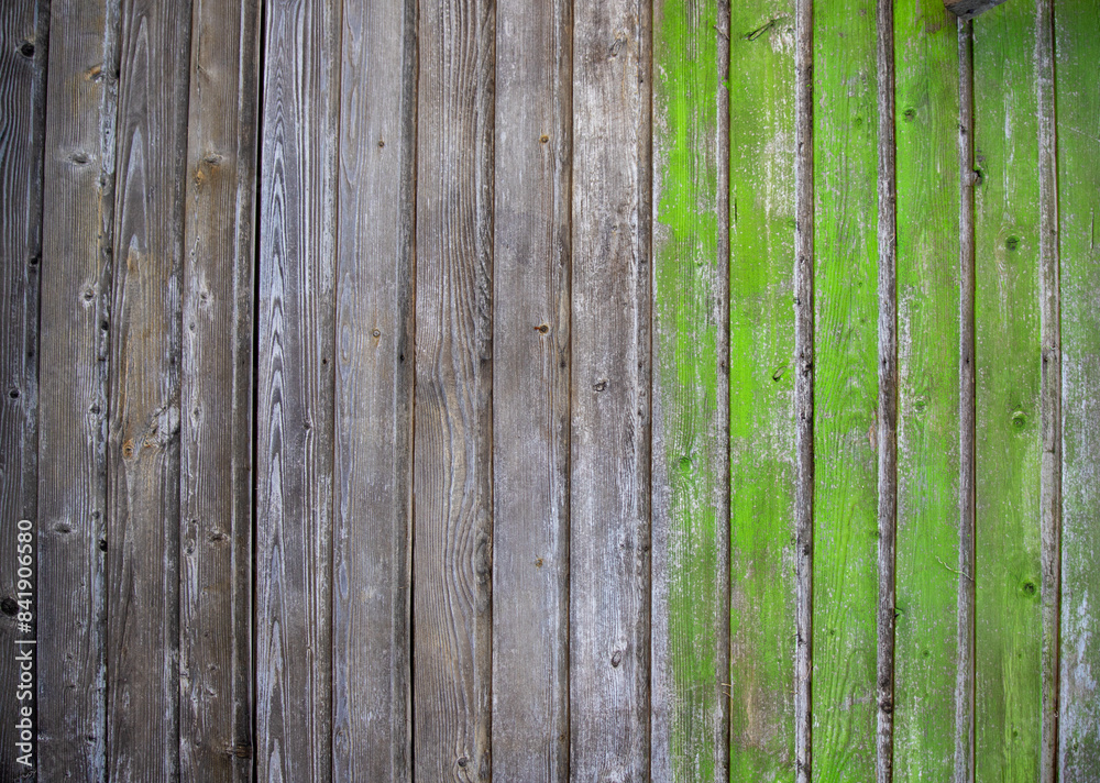 background of an old wooden fence, grunge painted with paint background of an old wooden fence, grunge painted with paint