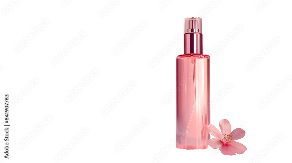 Cosmetic red pink for advertises and brand promote Cosmetic red pink for advertises and brand promote