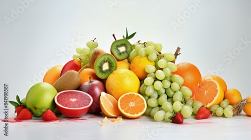 Commercial food photography with oranges and lemons