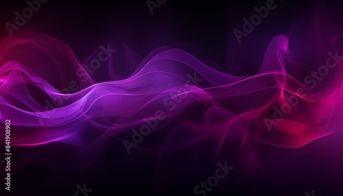 Wallpaper Mural abstract purple smoke wave Torontodigital.ca