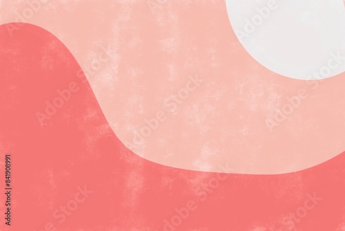 Abstract pink waves with textured background