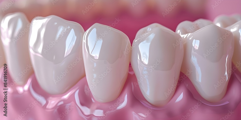 Closeup of healthy molars in soft pink tones highlighting oral health importance. Concept Oral Health, Healthy Teeth, Closeup Photography, Dental Hygiene, Soft Pink Tones Closeup of healthy molars in soft pink tones highlighting oral health importance. Concept Oral Health, Healthy Teeth, Closeup Photography, Dental Hygiene, Soft Pink Tones