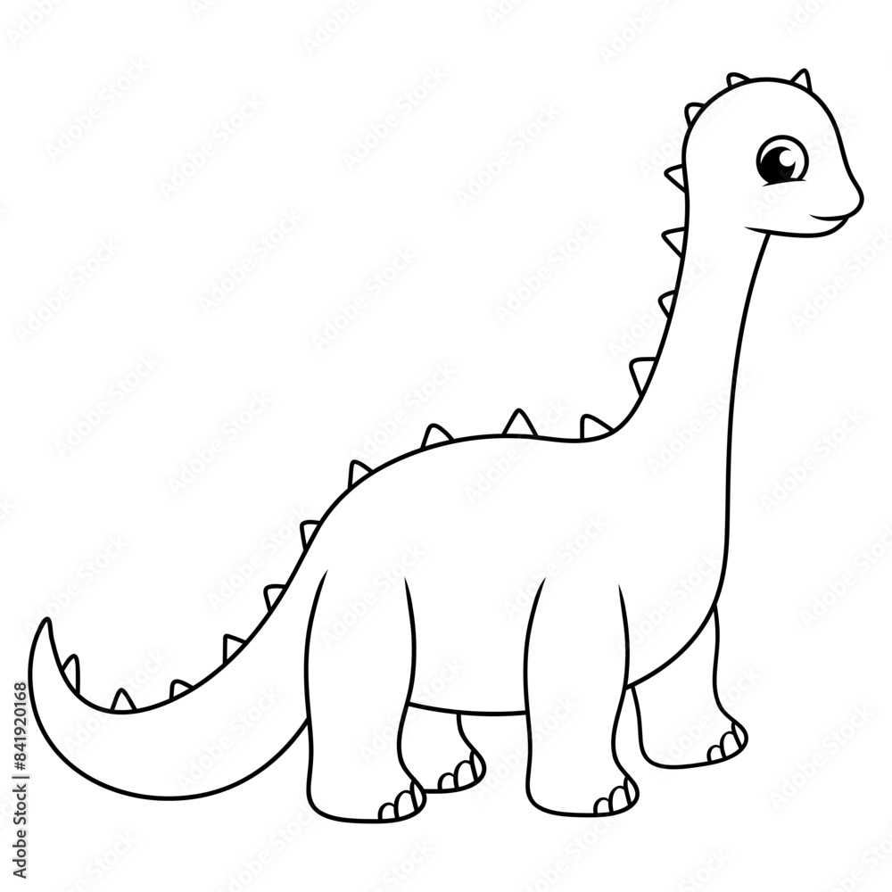 Fototapeta premium dinosaur animal icon