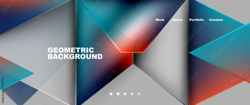Gradient triangle geometric minimal wallpaper Gradient triangle geometric minimal wallpaper