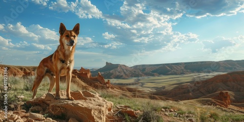 High-Resolution Travel Photography Featuring a Dog © Ivan
