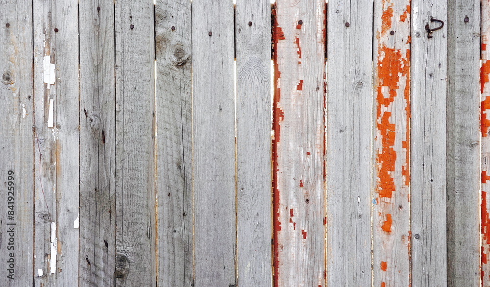 Old weathered Timber Wall. Vertical Slats Fence. Outdoor. Indoor Old weathered Timber Wall. Vertical Slats Fence. Outdoor. Indoor