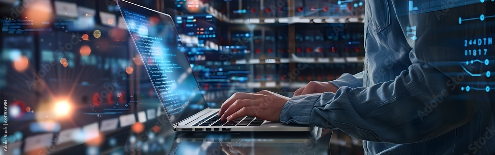 Data science business intelligence laptop and technology Data science business intelligence laptop and technology