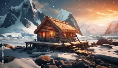 Cabin in the Arctic