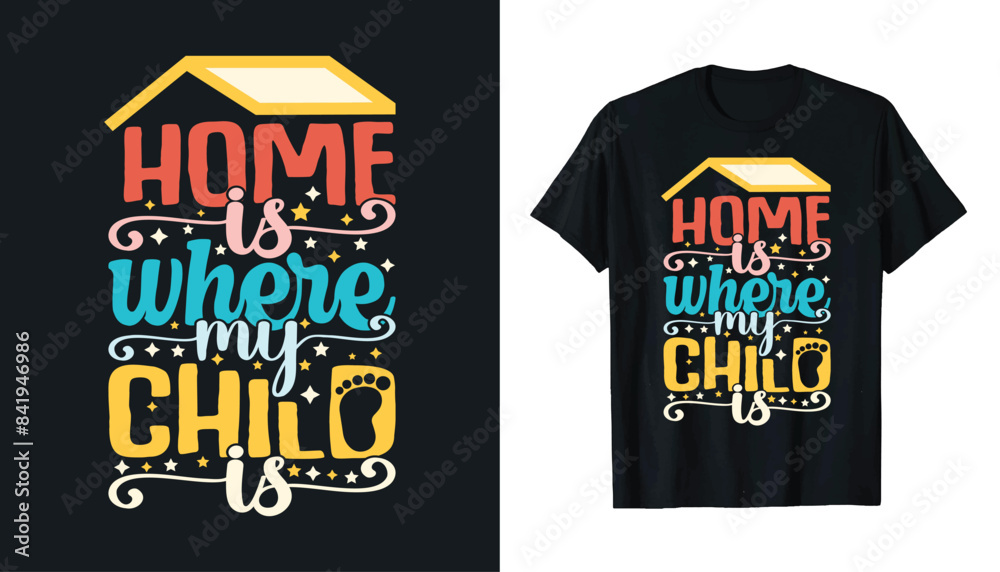 Best Selling Family and kids Typography t-shirt design Best Selling Family and kids Typography t-shirt design