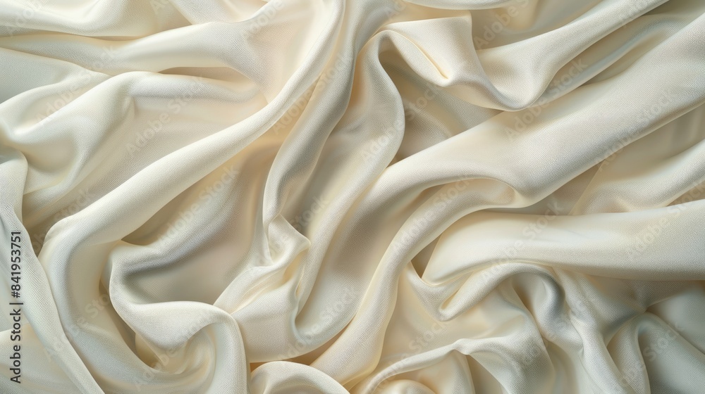 Fototapeta premium Fabric Texture and its Wavy Folds