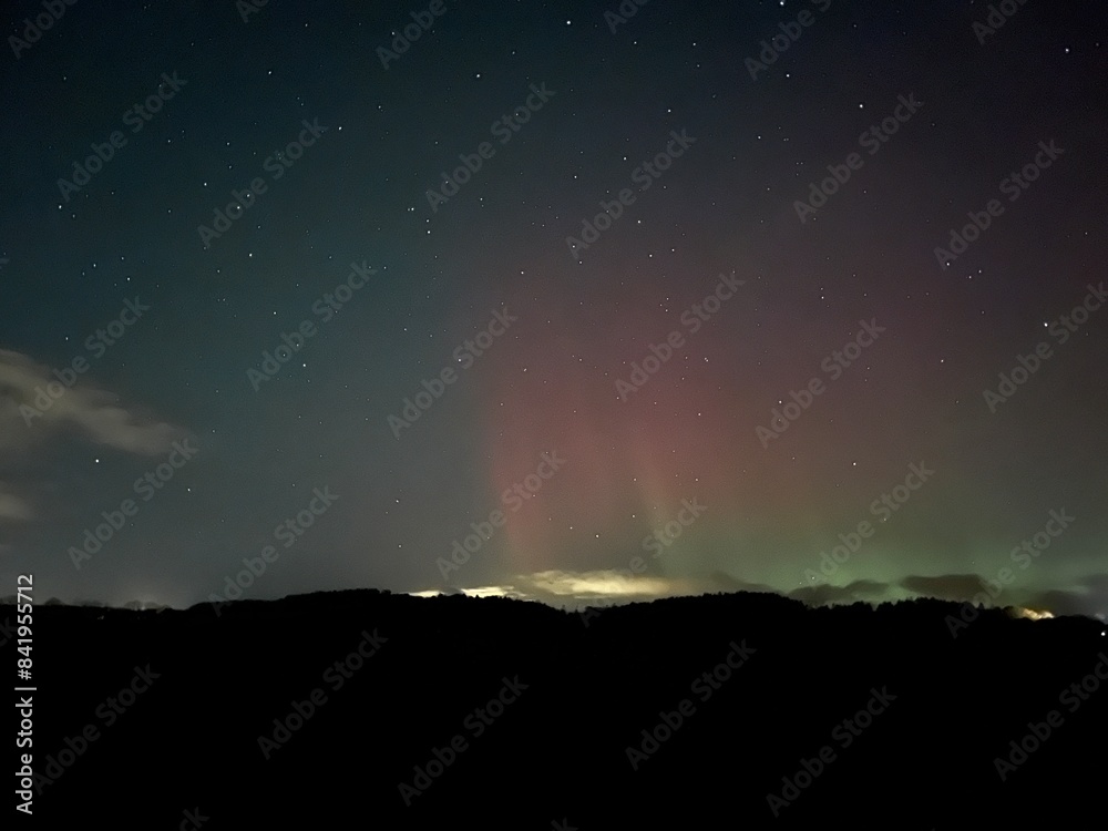 aurora in the sky