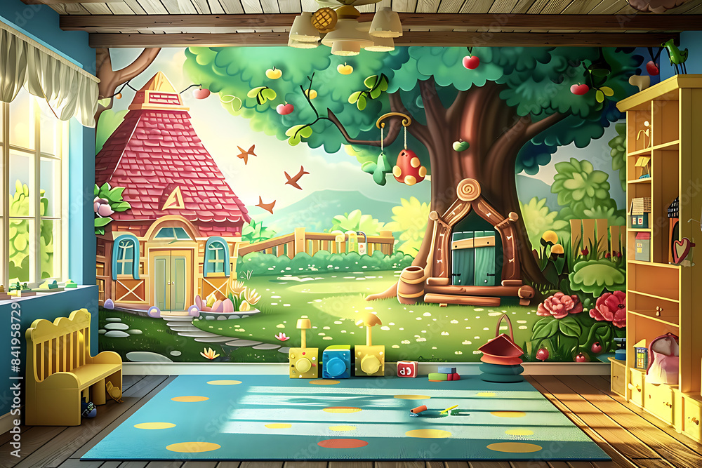 Preschool Daycare Digital Backdrop: Instant Download Bundle Pack for ...