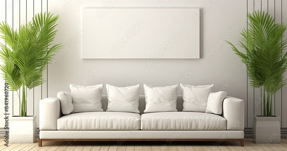 modern interior mock up modern interior mock up