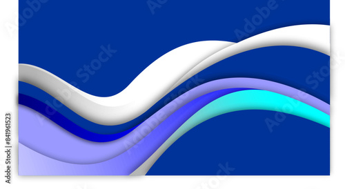 background blue and white