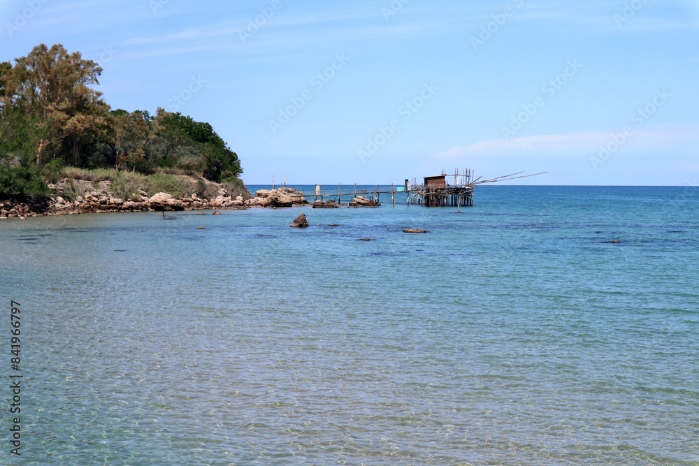 Vasto Marina - Trabocco di Trave dal Lungomare Cordella