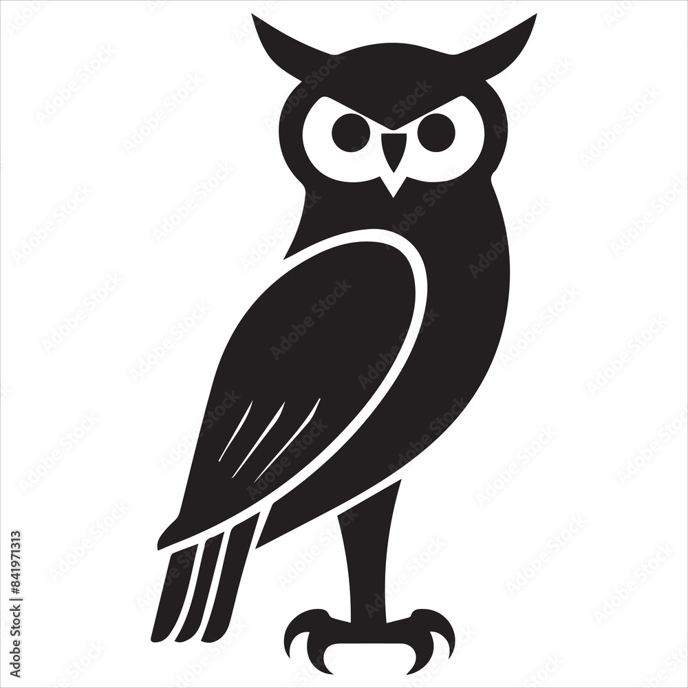Eagle Simple Silhouette Vector illustration Eagle Simple Silhouette Vector illustration