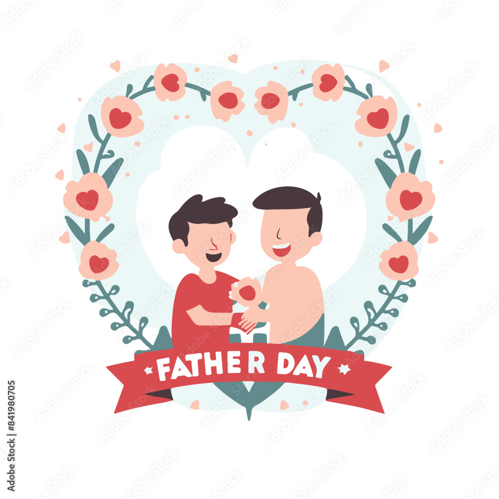 Happy Father's Day Social Media Design Banner Happy Father's Day Social Media Design Banner