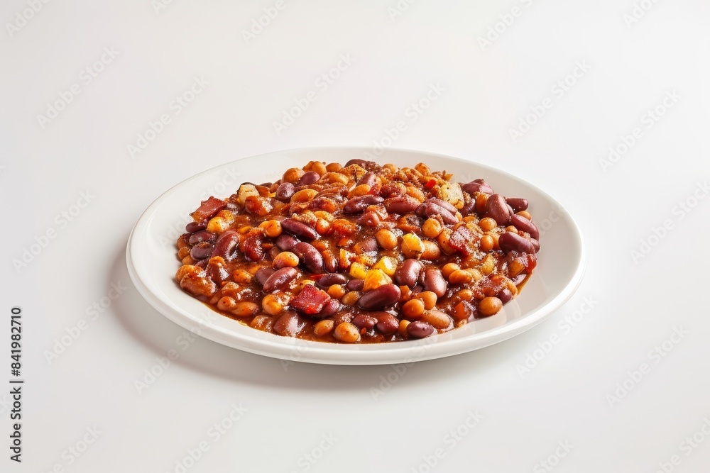 Homemade Baked Red Beans with Bacon and Onion Homemade Baked Red Beans with Bacon and Onion