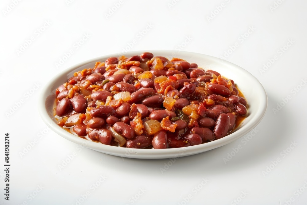 Impressive Baked Red Beans with Rich Olive Oil and Bacon Impressive Baked Red Beans with Rich Olive Oil and Bacon
