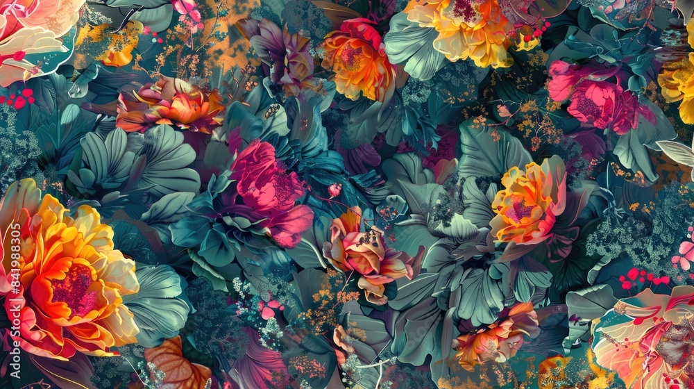 Creating Digital Textile Designs with Stunning Backgrounds Creating Digital Textile Designs with Stunning Backgrounds