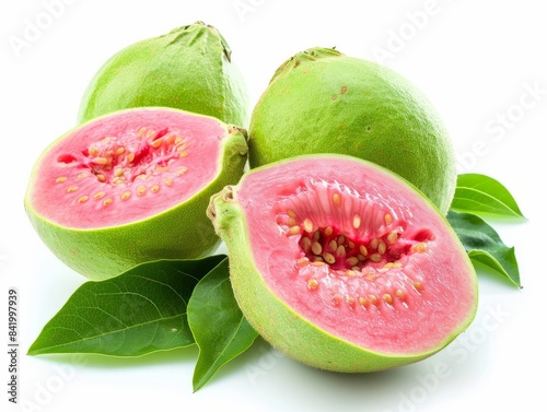 A close-up photo of a ripe ...