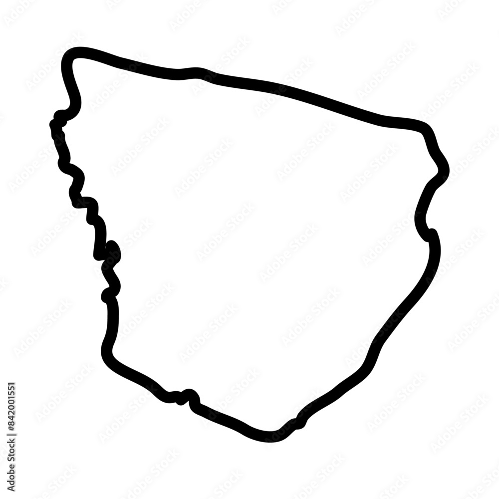 Marowijne map Marowijne map