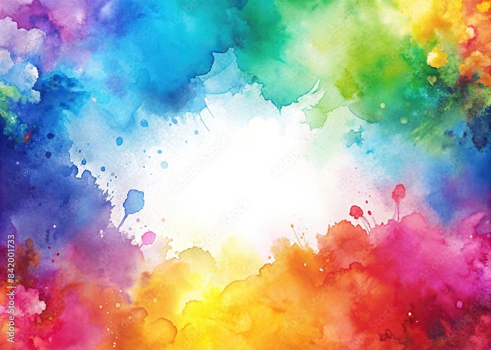 Bright colorful watercolors scattered , watercolor, bright, colorful, artistic, paint, design, vibrant, abstract, texture, background, creativity, art, spectrum, palette, pattern