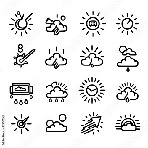 Rain icon, storm icon, weather icon, climate icon, meteorology icon, wind icon, snow icon, moon icon, thunderstorm icon, temperature icon, sun icon, cloud icon, nature icon, sky icon, winter icon,