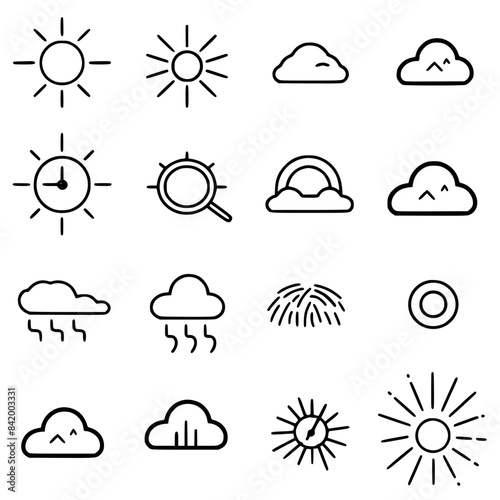 Rain icon, storm icon, weather icon, climate icon, meteorology icon, wind icon, snow icon, moon icon, thunderstorm icon, temperature icon, sun icon, cloud icon, nature icon, sky icon, winter icon, clo