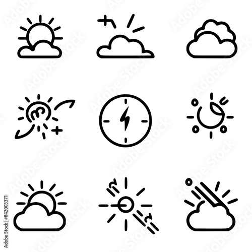 Rain icon, storm icon, weather icon, climate icon, meteorology icon, wind icon, snow icon, moon icon, thunderstorm icon, temperature icon, sun icon, cloud icon, nature icon, sky icon, winter icon, clo