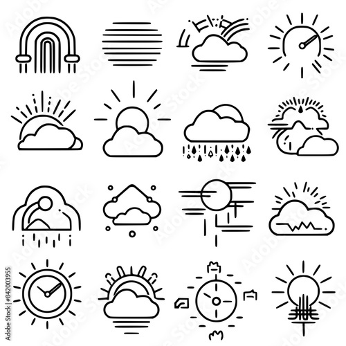 Rain icon, storm icon, weather icon, climate icon, meteorology icon, wind icon, snow icon, moon icon, thunderstorm icon, temperature icon, sun icon, cloud icon, nature icon, sky icon, winter icon, clo